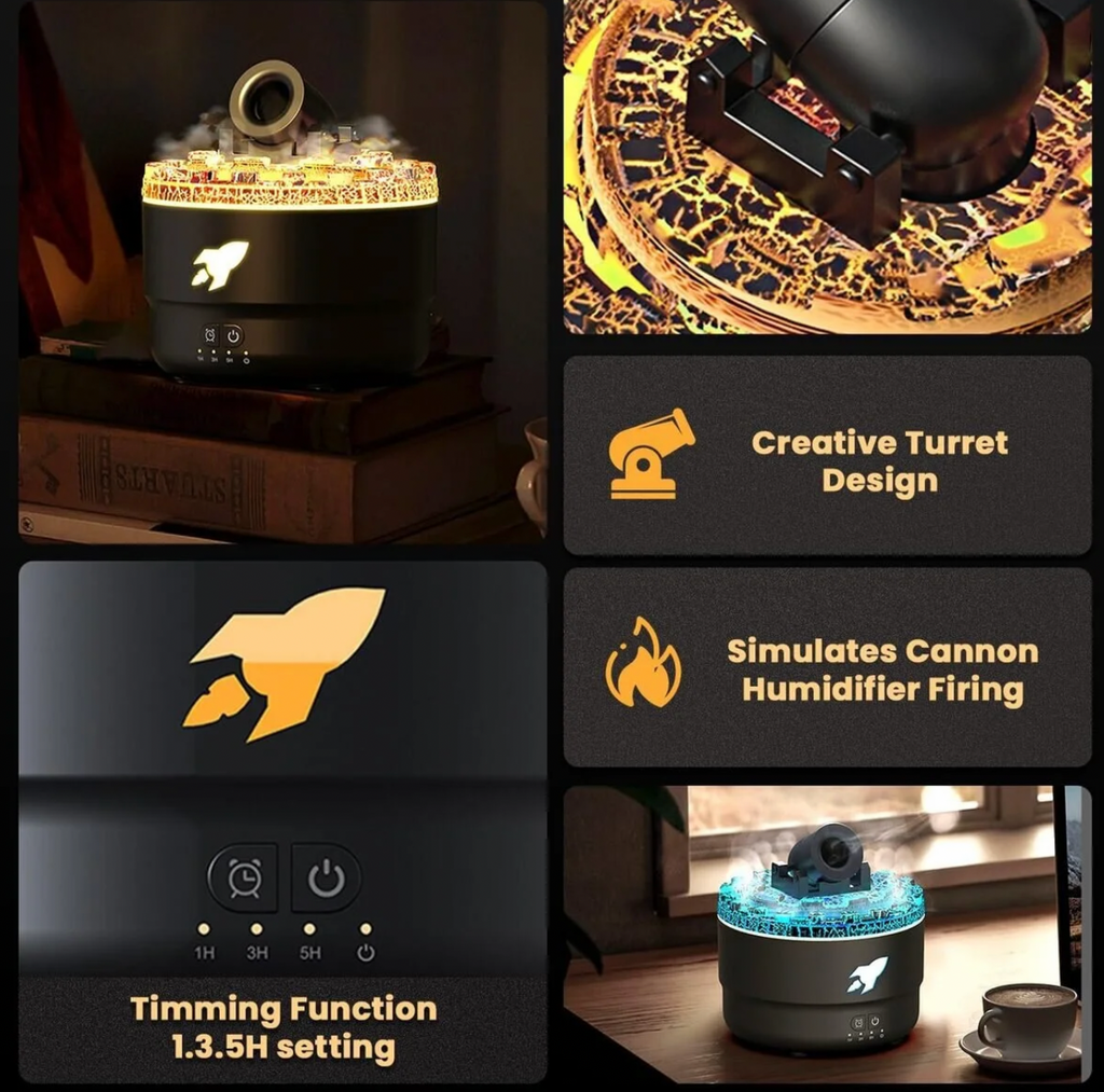Cannon air humidifier 🔫🔥